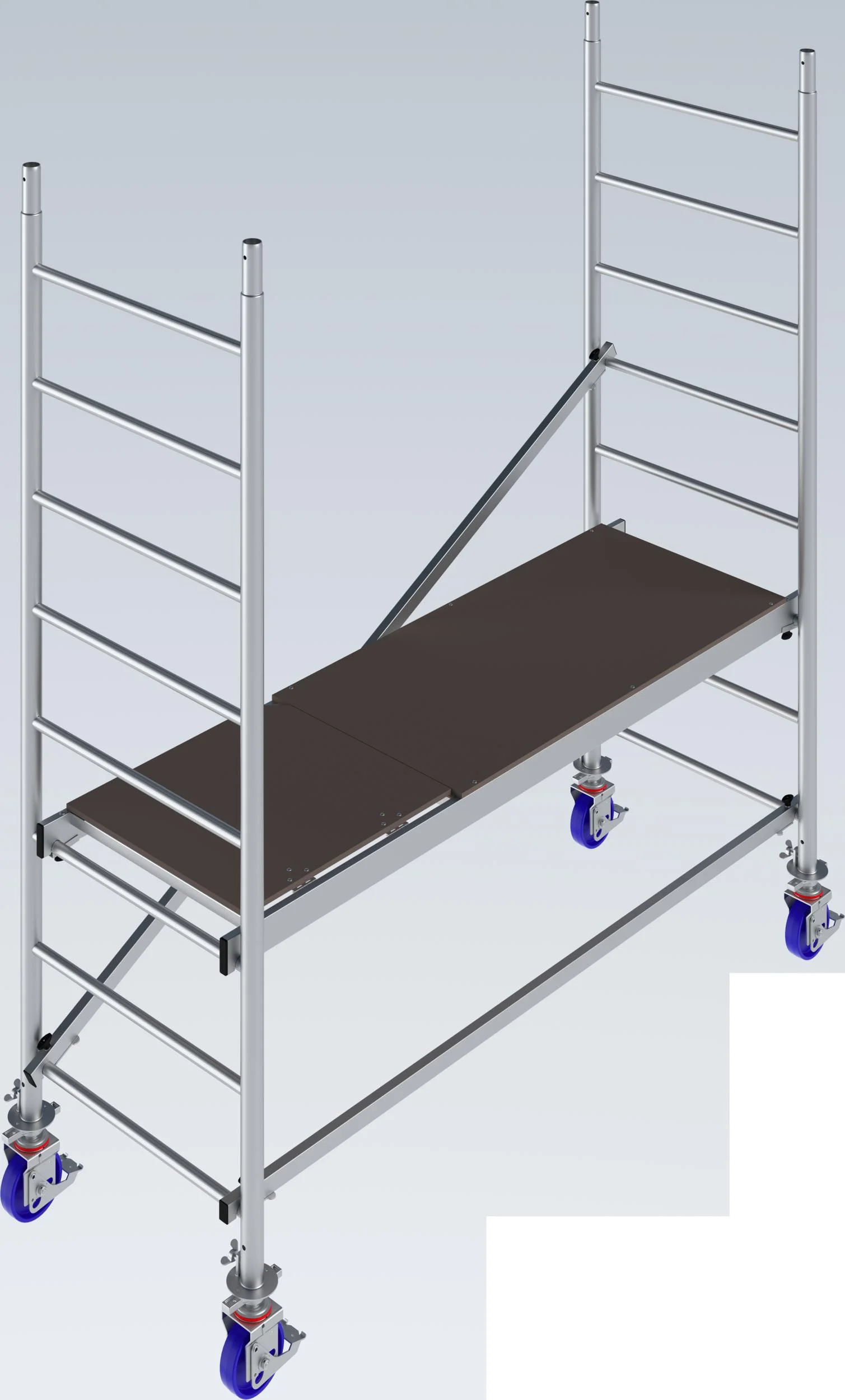 MONTO ProTec Alu-Fahrgerüst, Arbeitshöhe ca. 2,90 m - 3