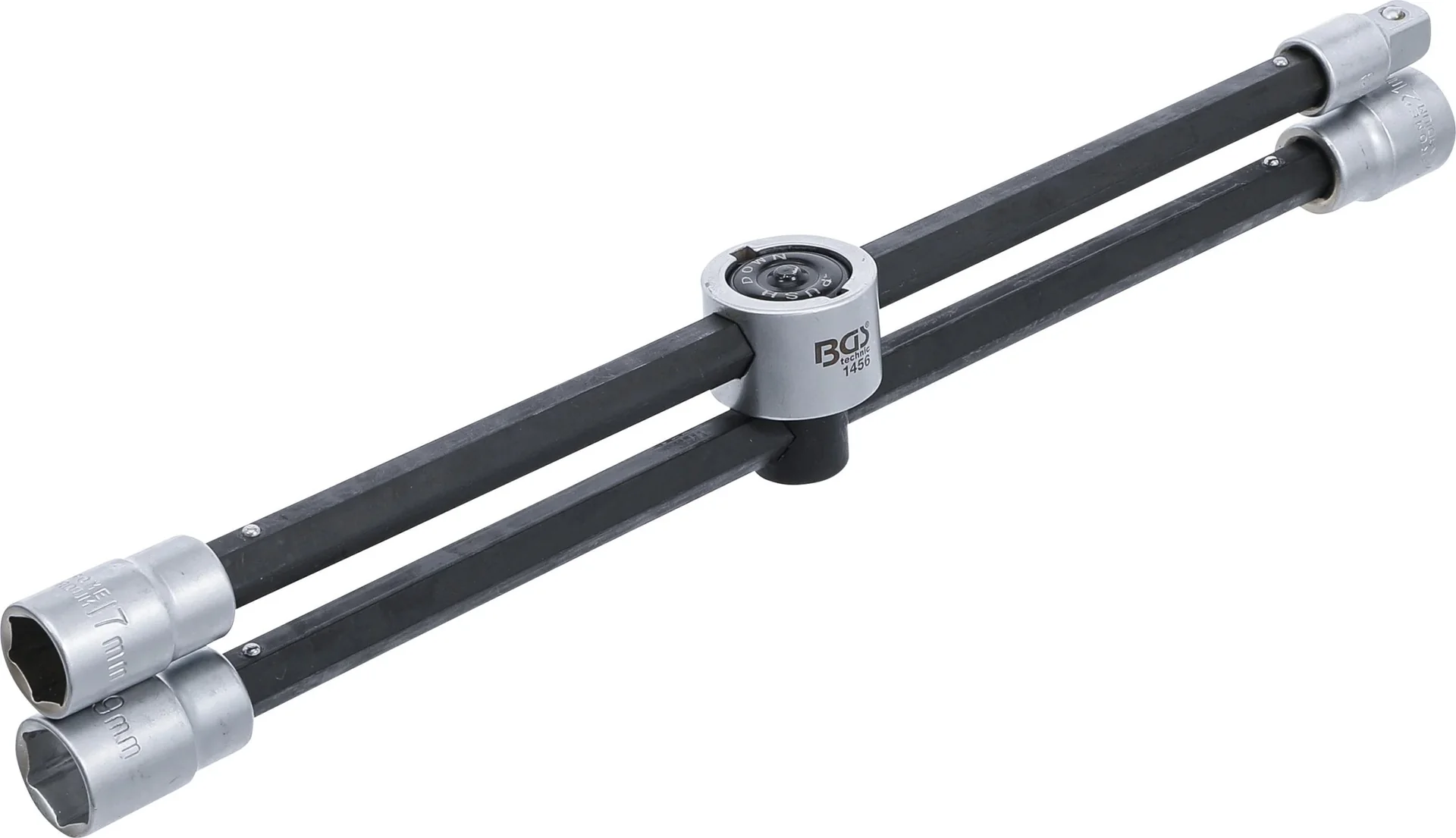 Rad-Kreuzschlüssel mit Gelenk - 1