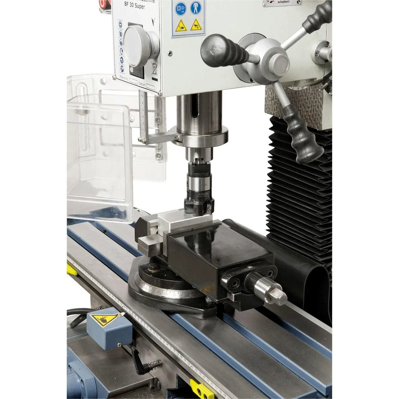 Bernardo BF 30 Super-Bohr- und Fräsmaschine + X-Feed und digitale - 1