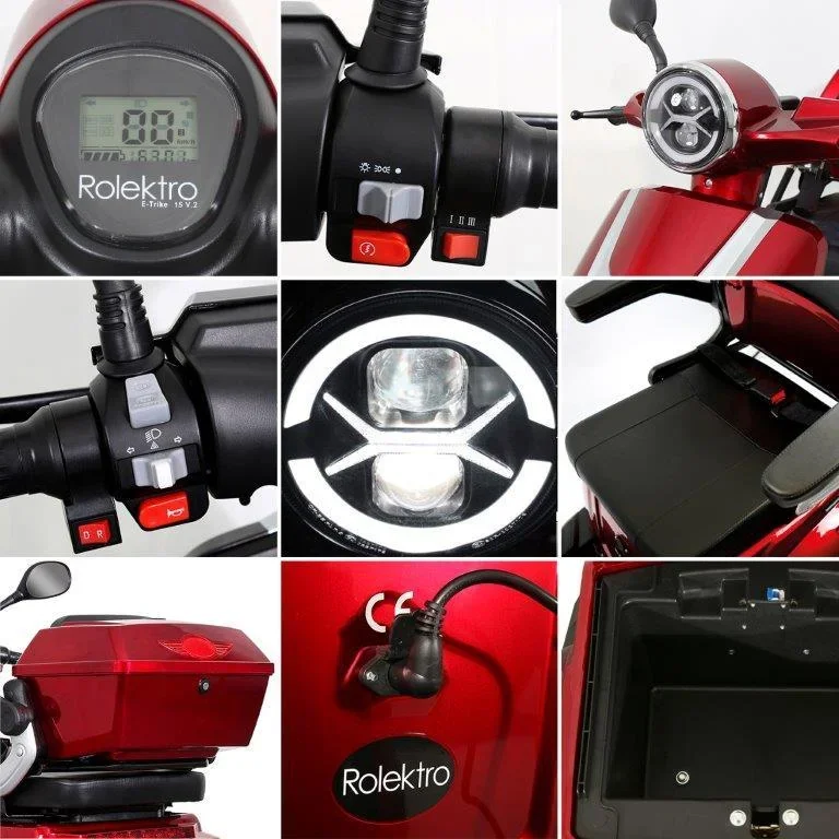 E-Trike 15 V.2 - rot - 3