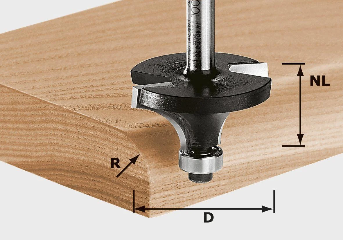 Abrundfräser HW D20,7 / R4 KL - 0