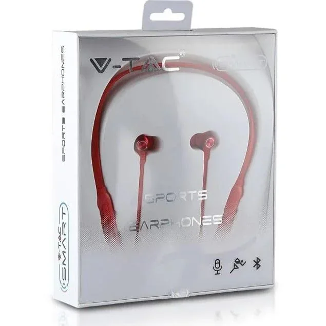 VT-6166 Headset Sport bluetooth - In-Ear-Kopfhörer - rot - 0