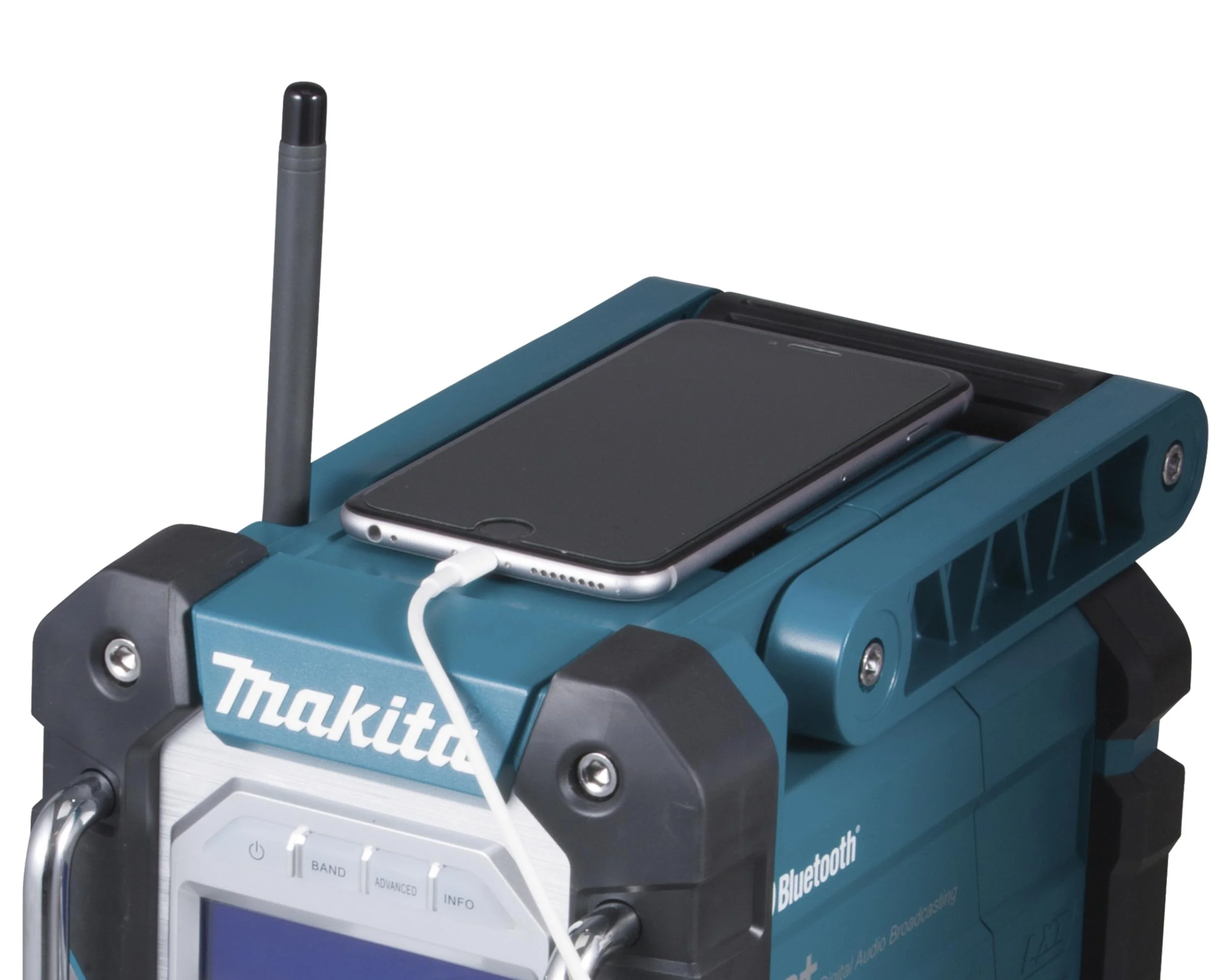 Akku-Baustellenradio 7,2V - 18V mit DAB+ und Bluetooth DMR112 - 0