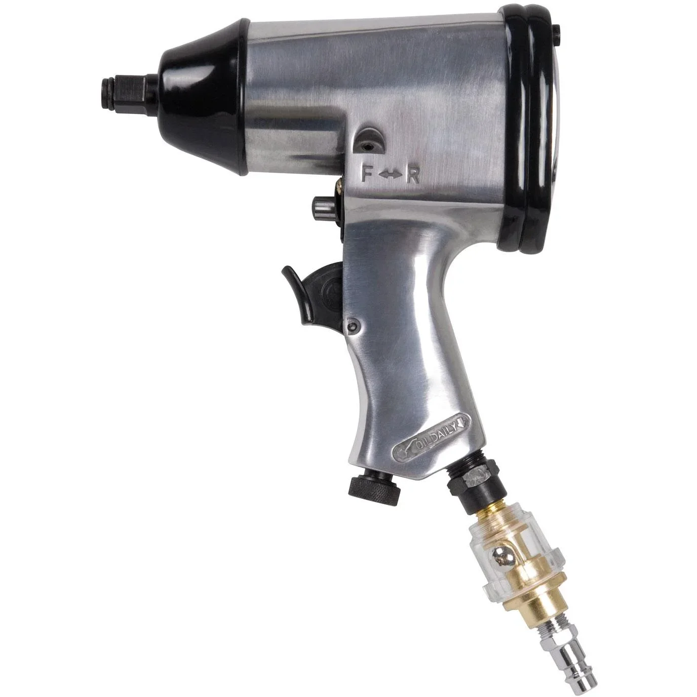 ATM1043 Druckluft-Schlagschrauber - 6.3 bar - 320 Nm - DIN und Orion Stecktülle - Inkl. Zubehör und Aufbewahrungskoffer - 2