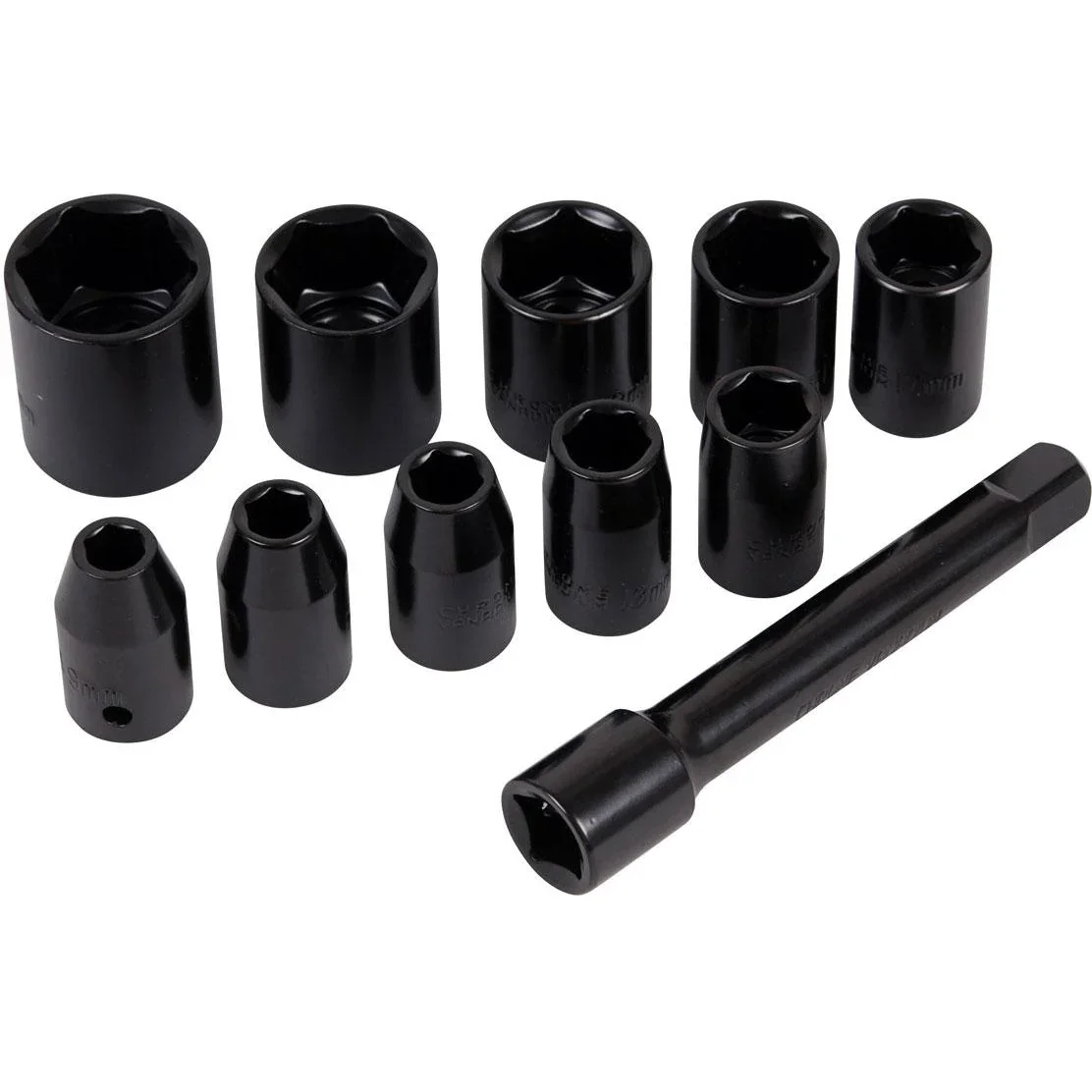 ATM1043 Druckluft-Schlagschrauber - 6.3 bar - 320 Nm - DIN und Orion Stecktülle - Inkl. Zubehör und Aufbewahrungskoffer - 5