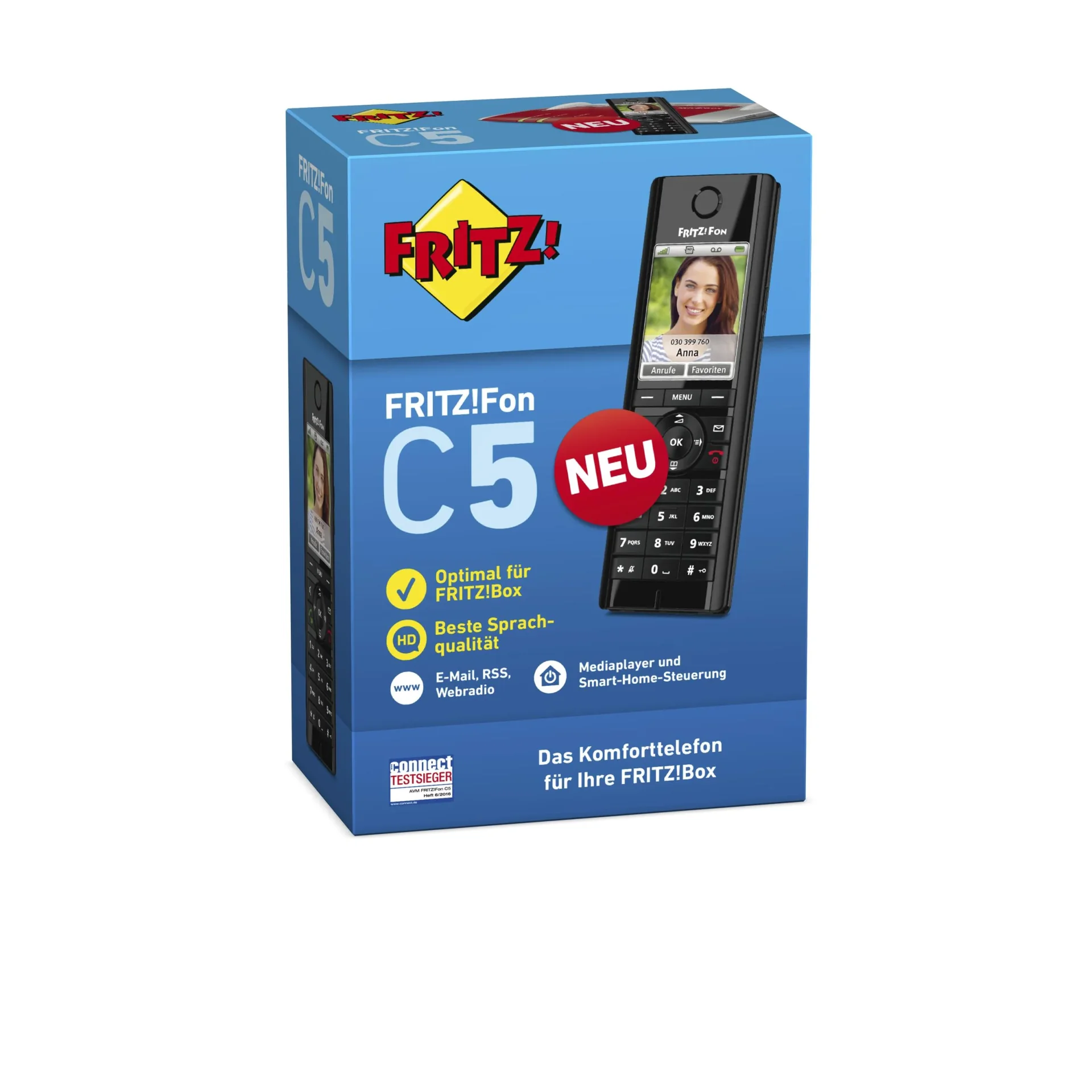 FRITZ!Fon C5, IP-Telefon Schnurlos - 0