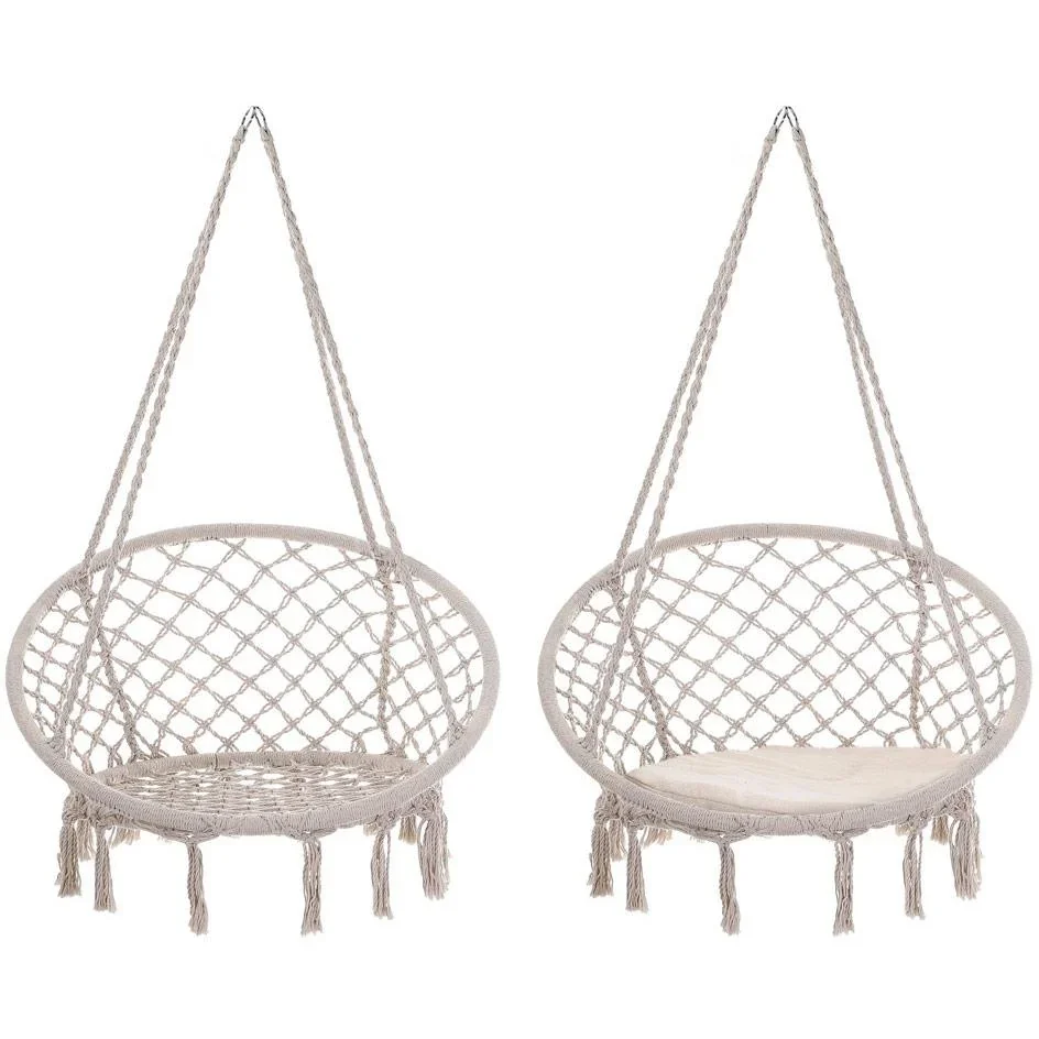 Hängesessel Rund - Creme Ø61cm - 5