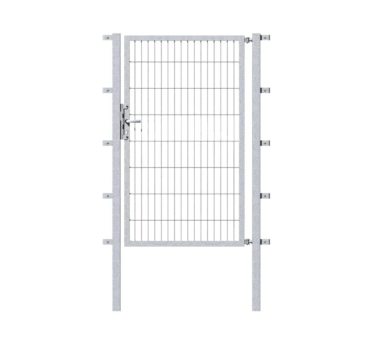 Einzeltor Flexo mit Zubehör, feuerverzinkt/ Breite 200 cm, Höhe 120 cm - 1