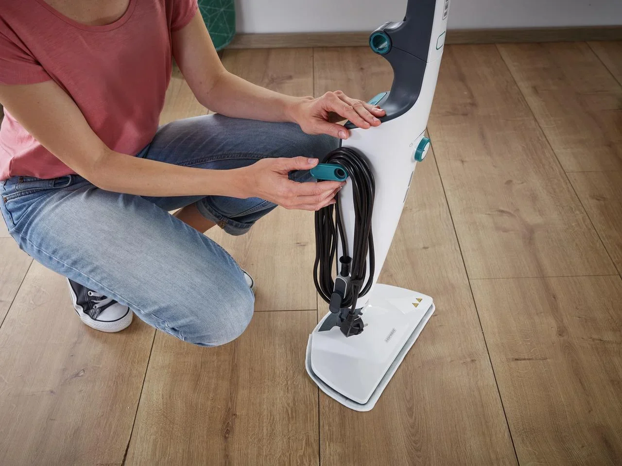 Dampfreiniger "CleanTenso Power", mit Bodentuch, 1300 Watt - 6