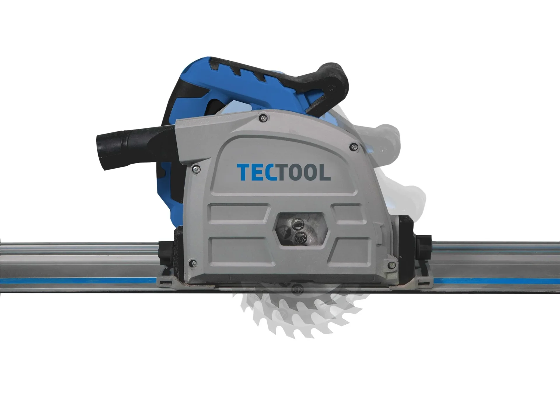 Tauchsäge, 1200 W mit Führungsschiene, 70 cm - 0