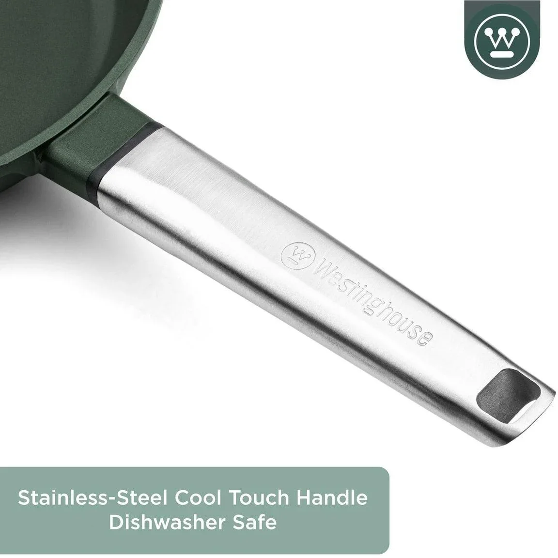 Performance Series Topfset - Grillpfanne 28 cm + Bratpfanne 28 cm - Grün - 6