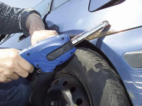 Elektrische Feile 400 W mit 12 Schleifbändern - 4