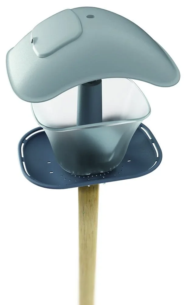 Vogelhaus SQUARE, steingrau - 0