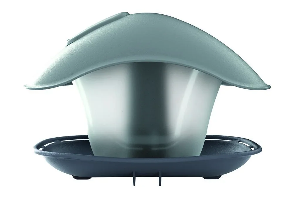 Vogelhaus SQUARE, steingrau - 1