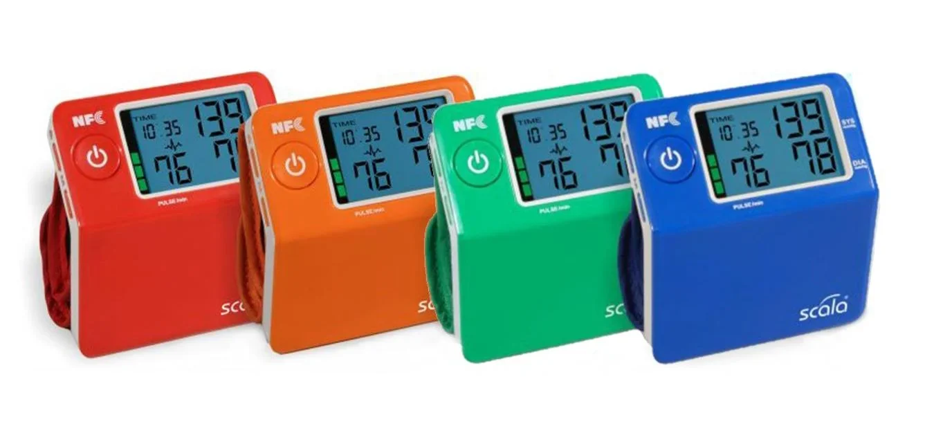Scala Electronic Blutdruckmessgerät, farblich sortiert - 0