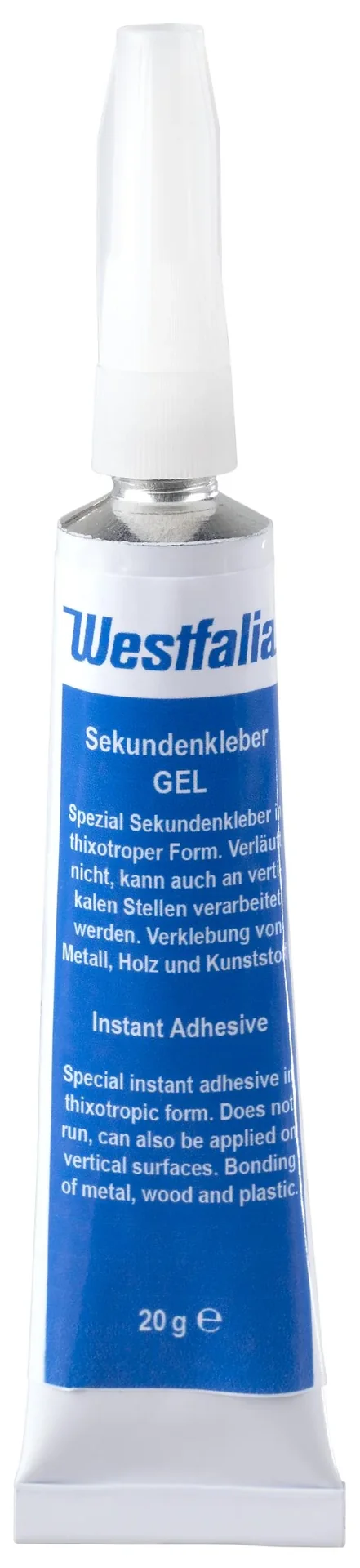 Sekundenkleber Gel-Tube, 20 g - 0