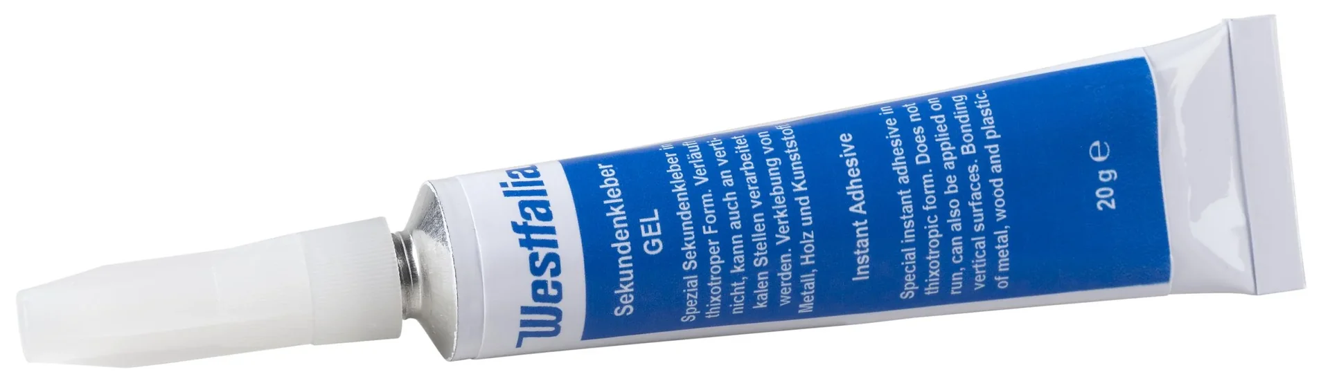 Sekundenkleber Gel-Tube, 20 g - 1