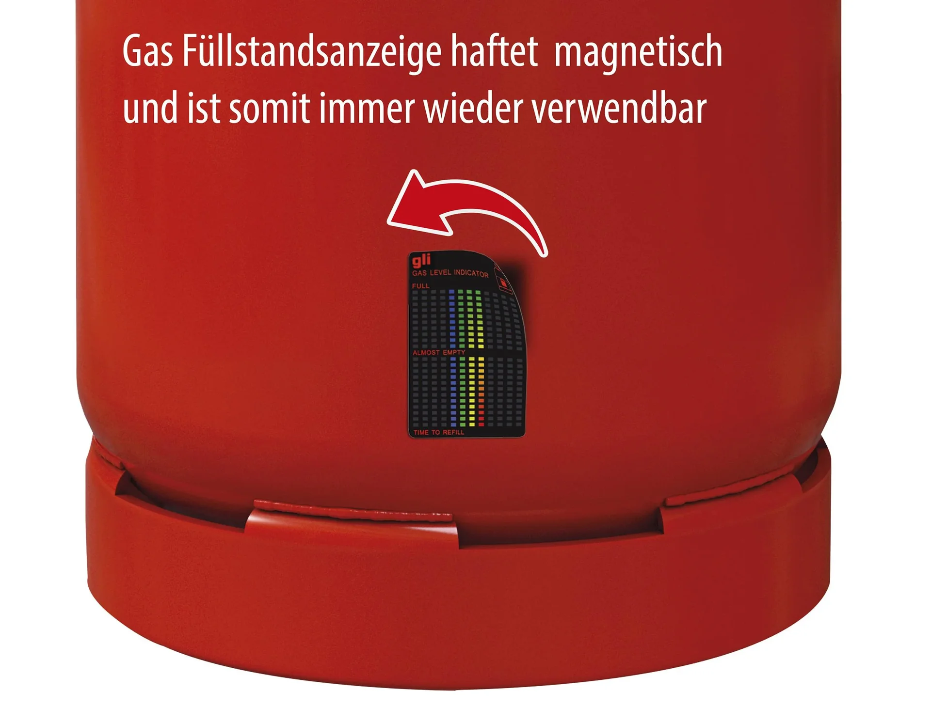 Gas Füllstandsanzeige für Propan und Butan Flaschen - 1