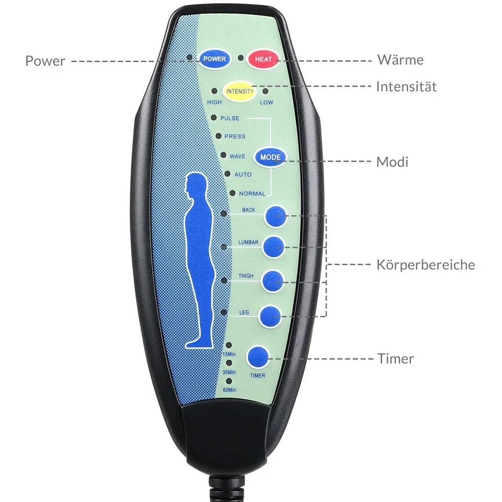 Liege mit Massage- und Heizfunktion INKLUSIVE Fernbedienung - 3