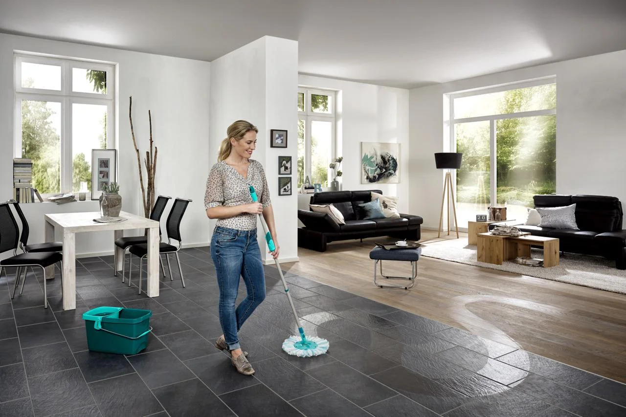 Ersatzkopf CLEAN TWIST Disc Mop micro, 2 Stück, zu 991086 + 991087 Set CLEAN TWIST Disc Mop Ergo/ mobile - 1
