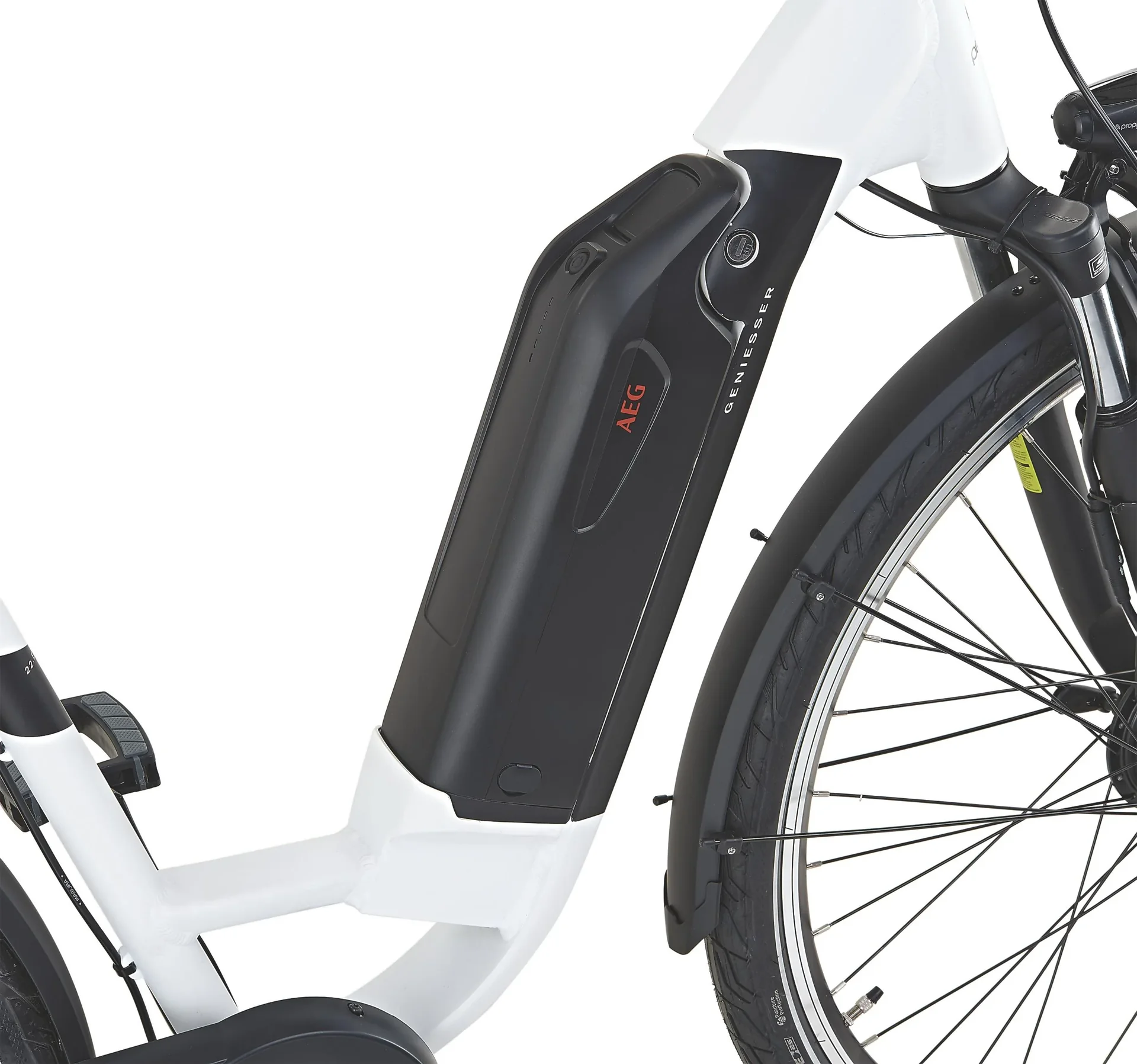 GENIESSER 22.EMC.20 City E-Bike 28" AEG EasyDrive  Damen Wave 28": Rahmengröße 48cm - 3