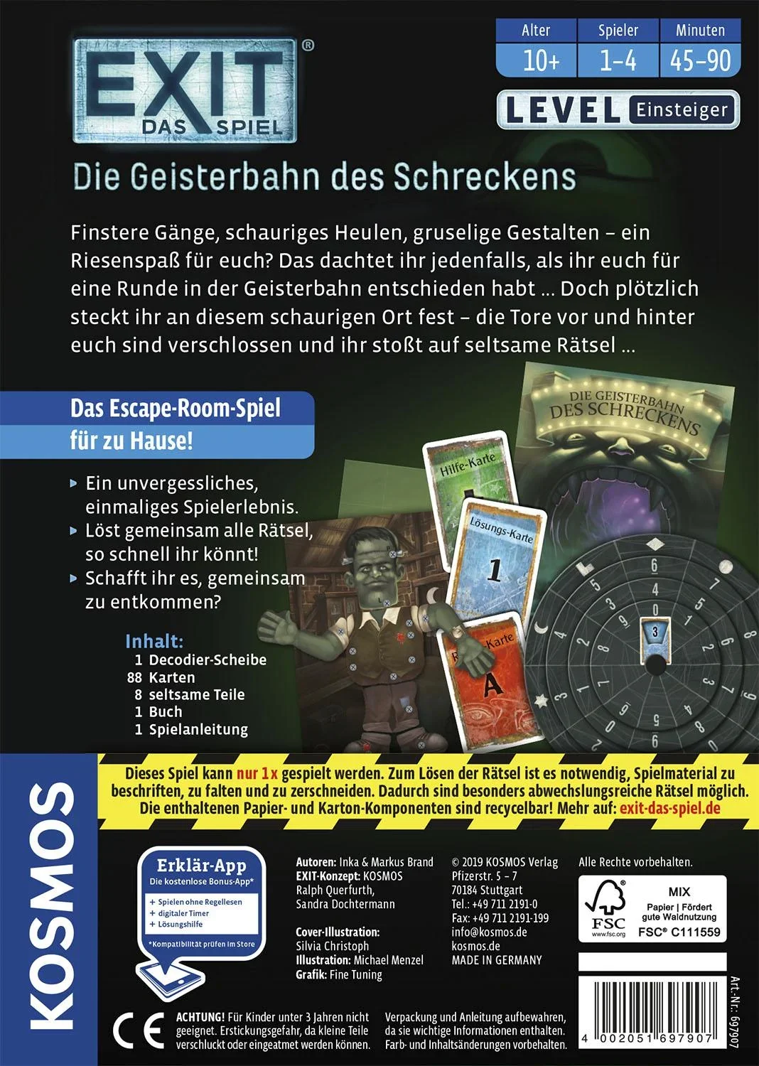 EXIT Das Spiel - Die Geisterbahn des Schreckens - 0