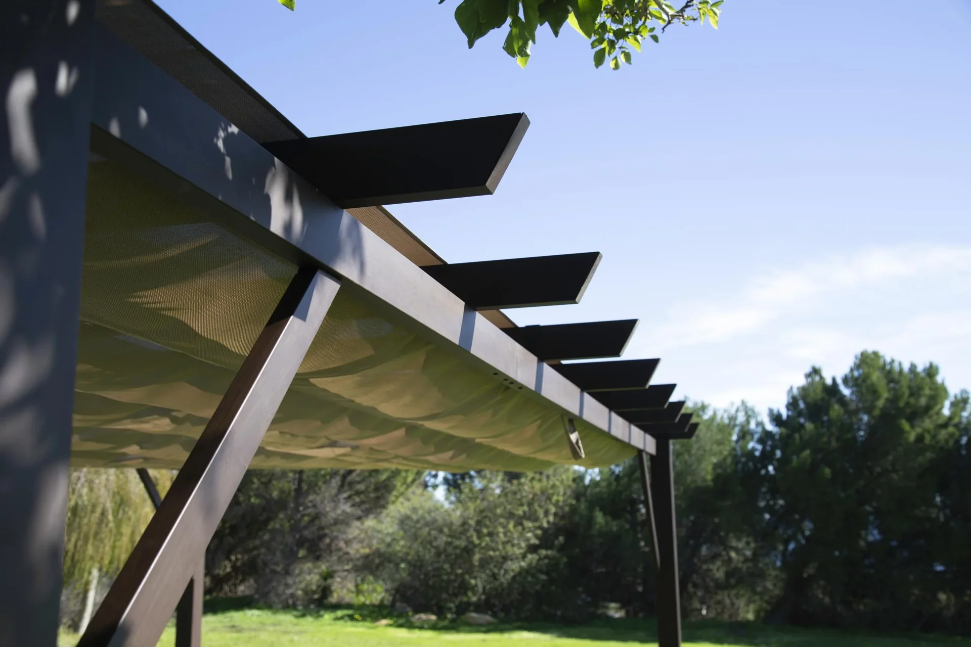 Paragon Outdoor Aluminium Pergola Modena 12x20 espresso - 0
