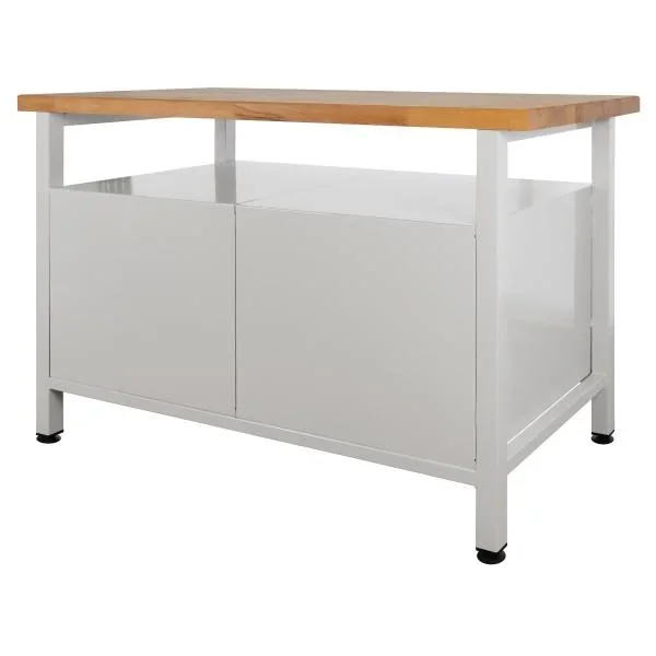 Werkbank "Premium" 3 Schubladen, 1 Regal, L1200xB600xH840mm - 0