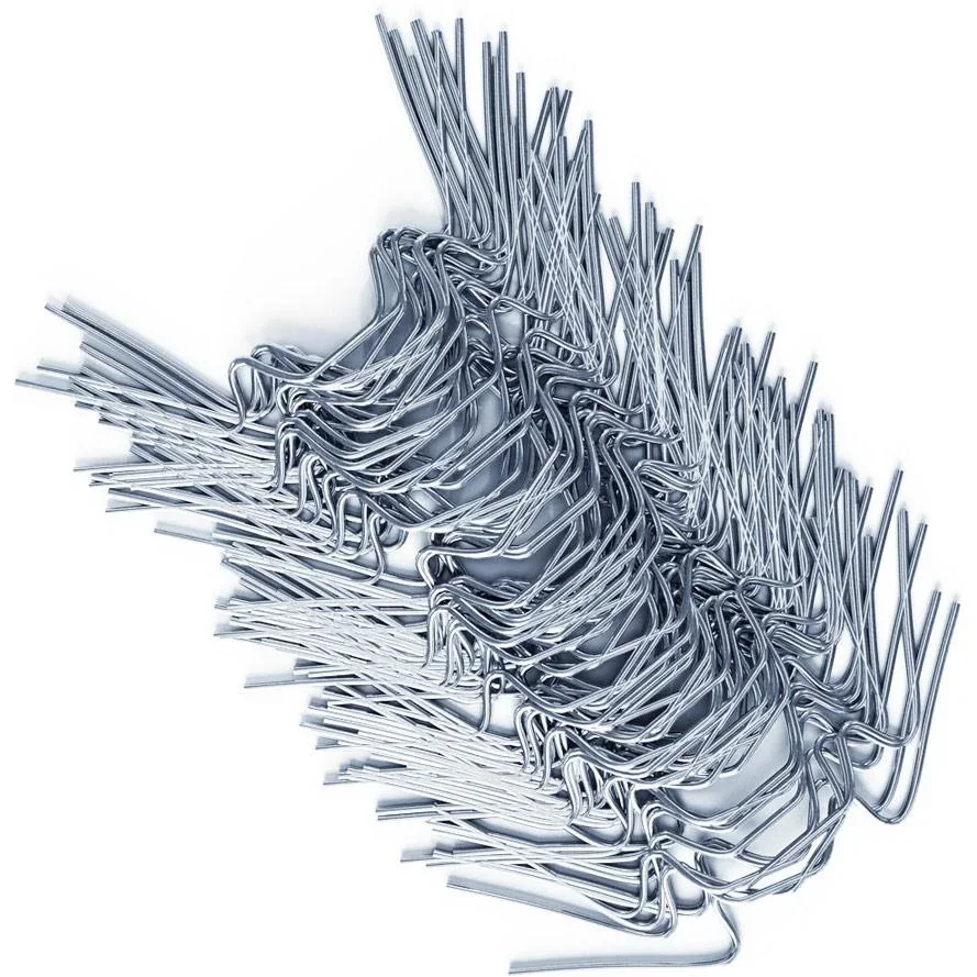 Gewächshaus, Treibhaus Erdnägel Satz von 100, Edelstahl - 0