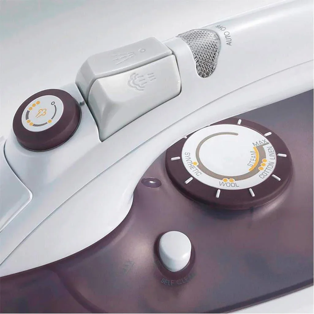 Dampfbügeleisen - 2500 Watt - Lila/Weiß - 0