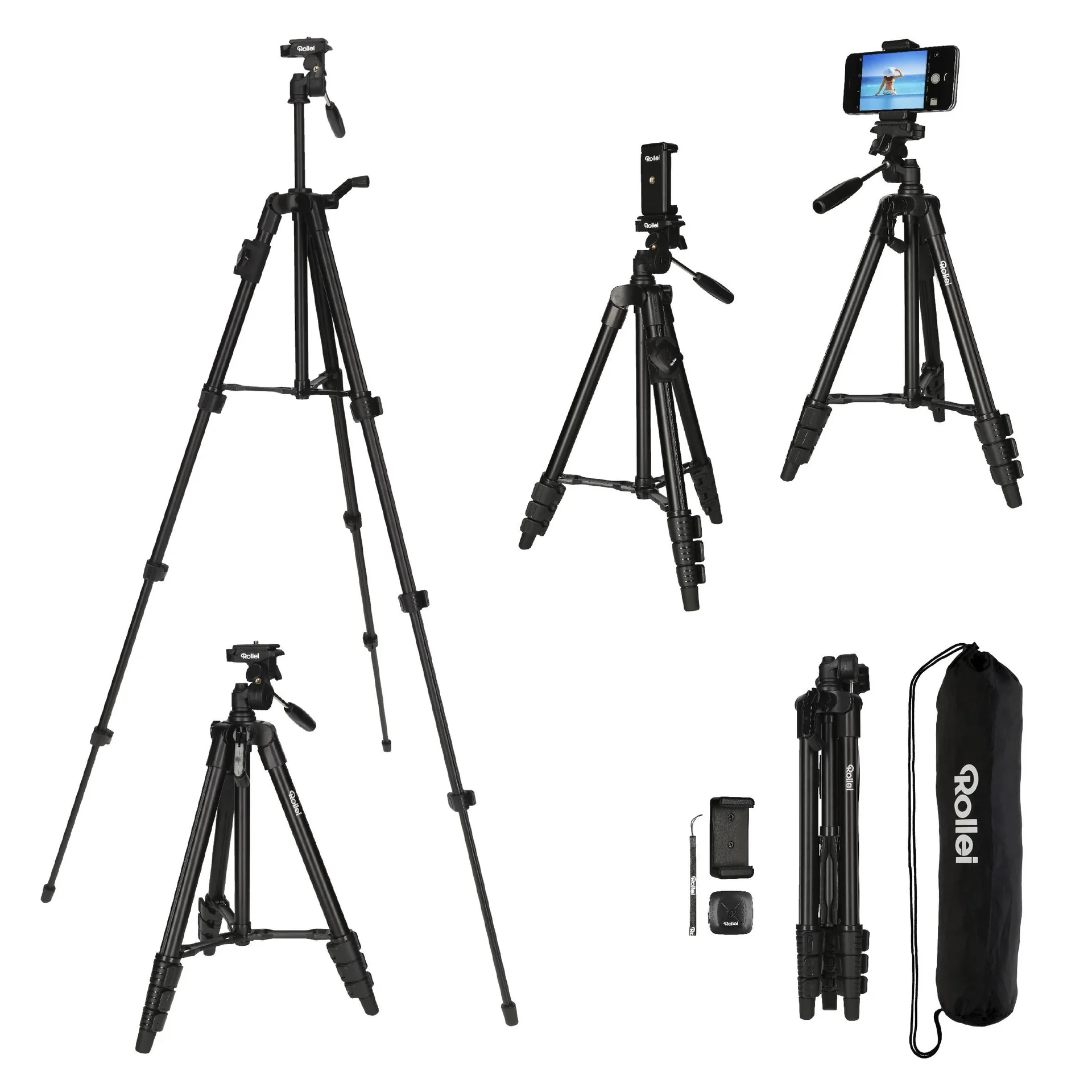 Smartphone Stativ Traveler mit Bluetooth Fernauslöser - 3