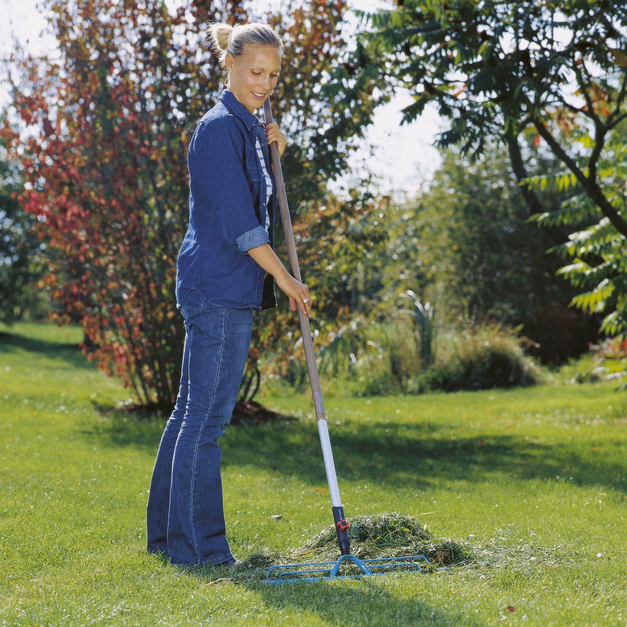 Combisystem-Rasenrechen, 60 cm breit - 0