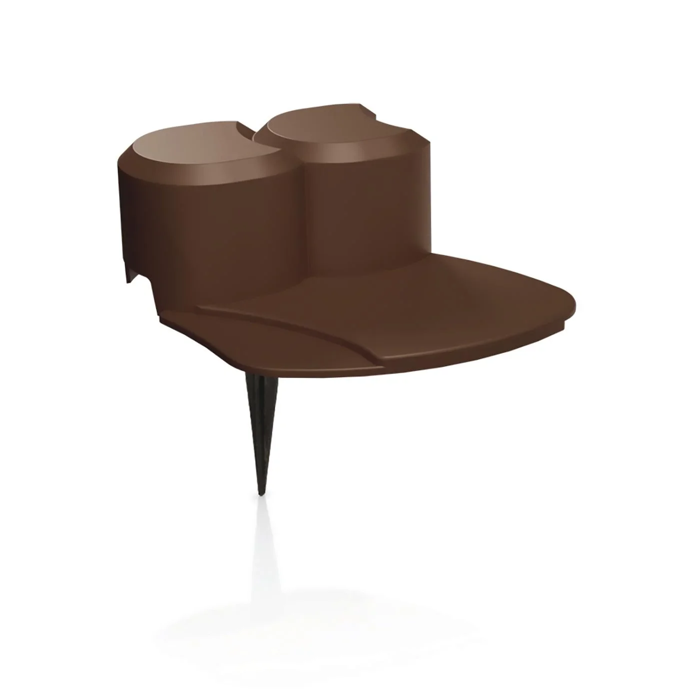 Beeteinfassung HAPPY GRASS, braun - 16 Stück - 2,05 m - 3