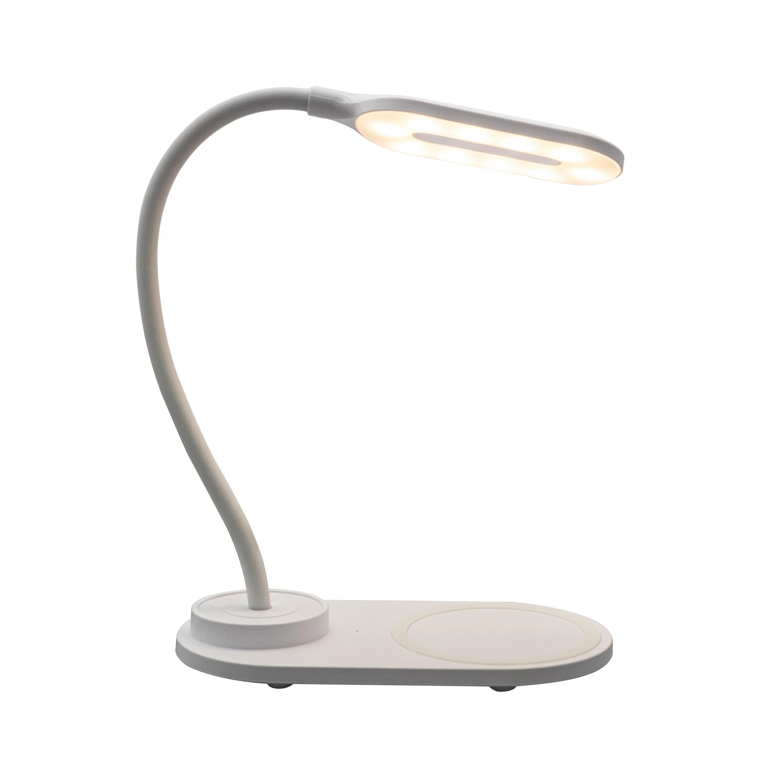 LED Schreibtischlampe mit QI Ladepad 5 Watt, Lichfarbe umschaltbar - 1