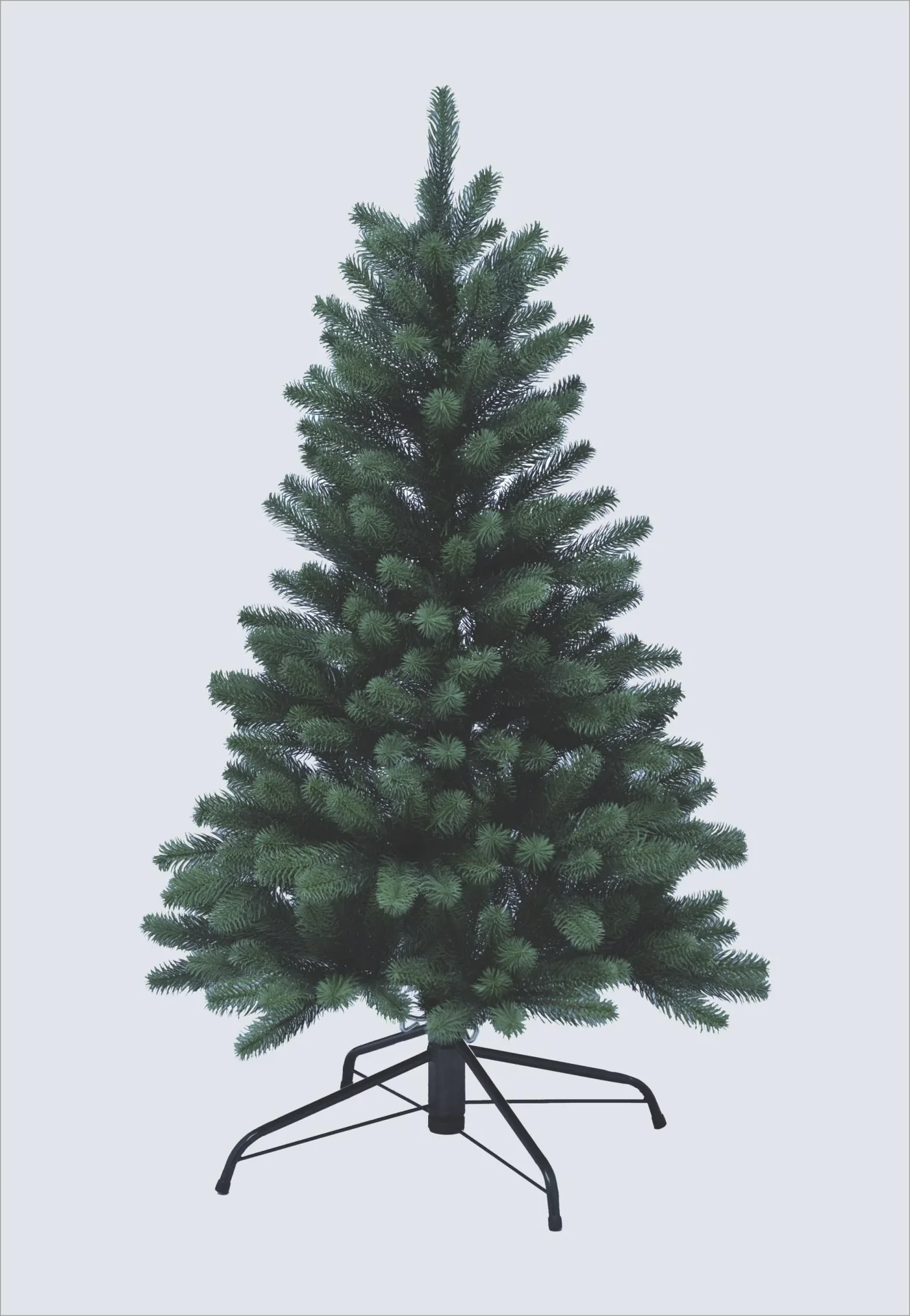 Weihnachtsbaum, 120 cm, Aufbauhöhe 85 - 120 cm, inklusive Standfuß - 6