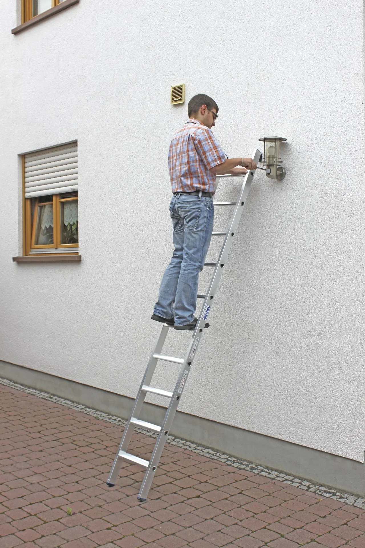 Anlegeleiter +S mit 10 Stufen - 5