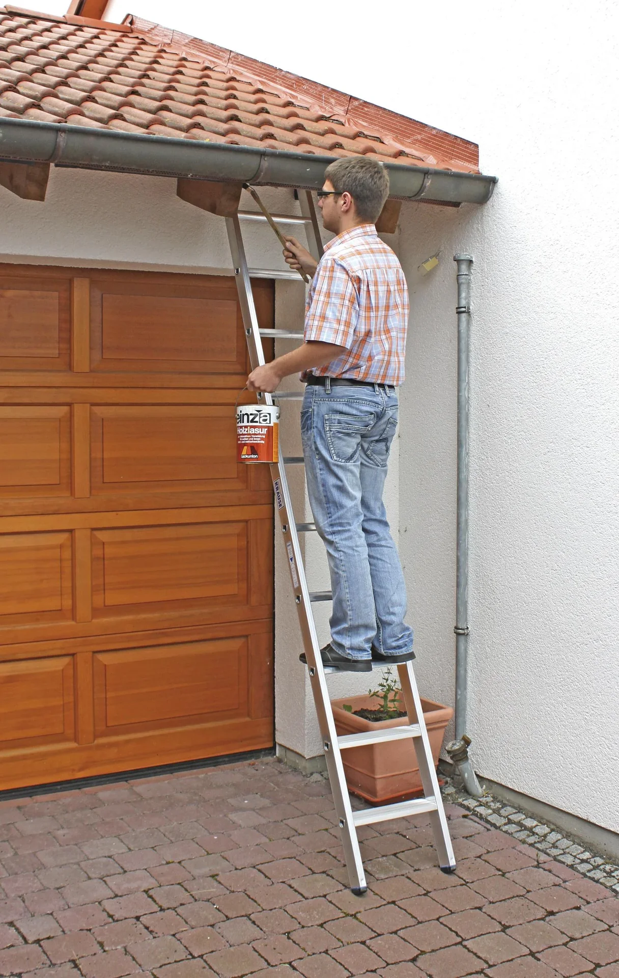 Anlegeleiter +S mit 10 Stufen - 6