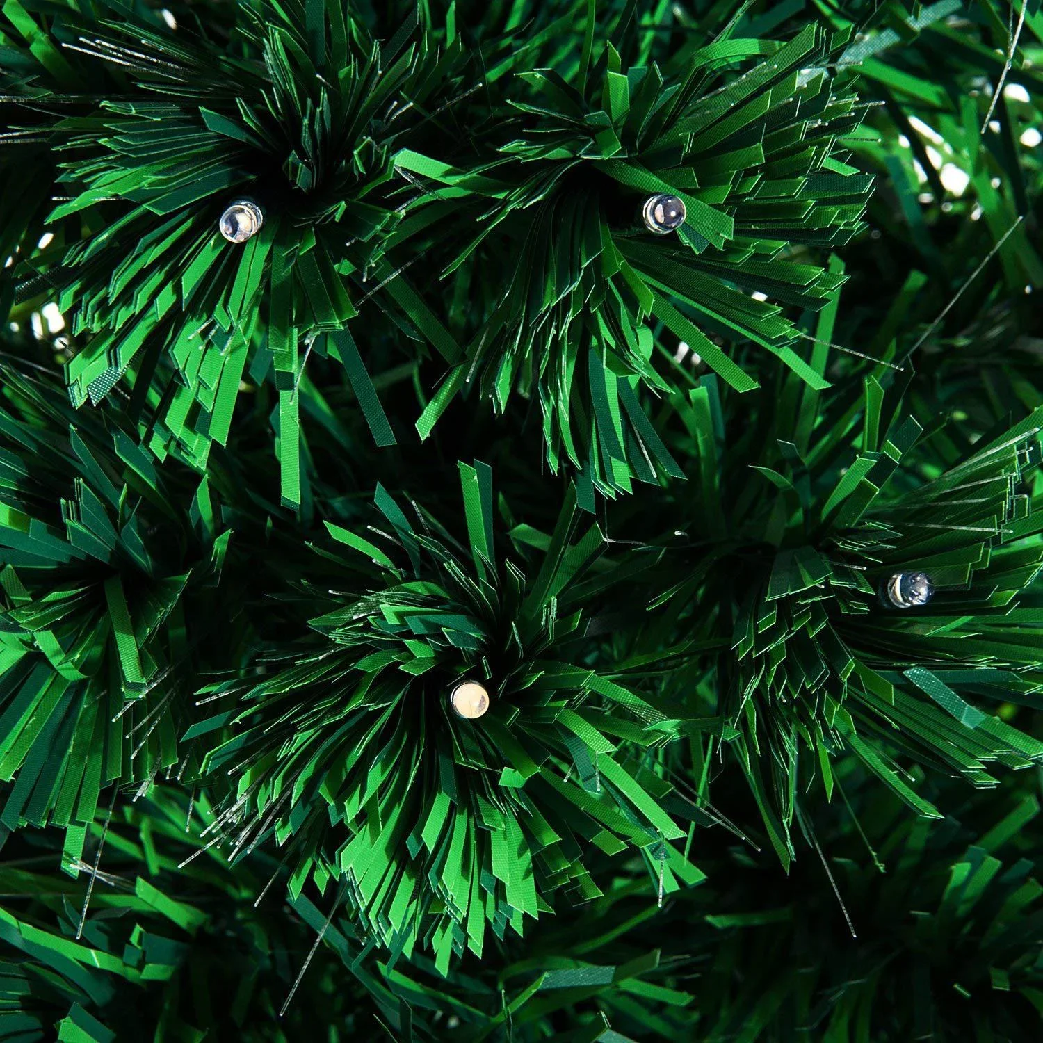 Weihnachtsbaum Tannenbaum LED Lichtfaser 8 Lichtmodi 120cm - 2