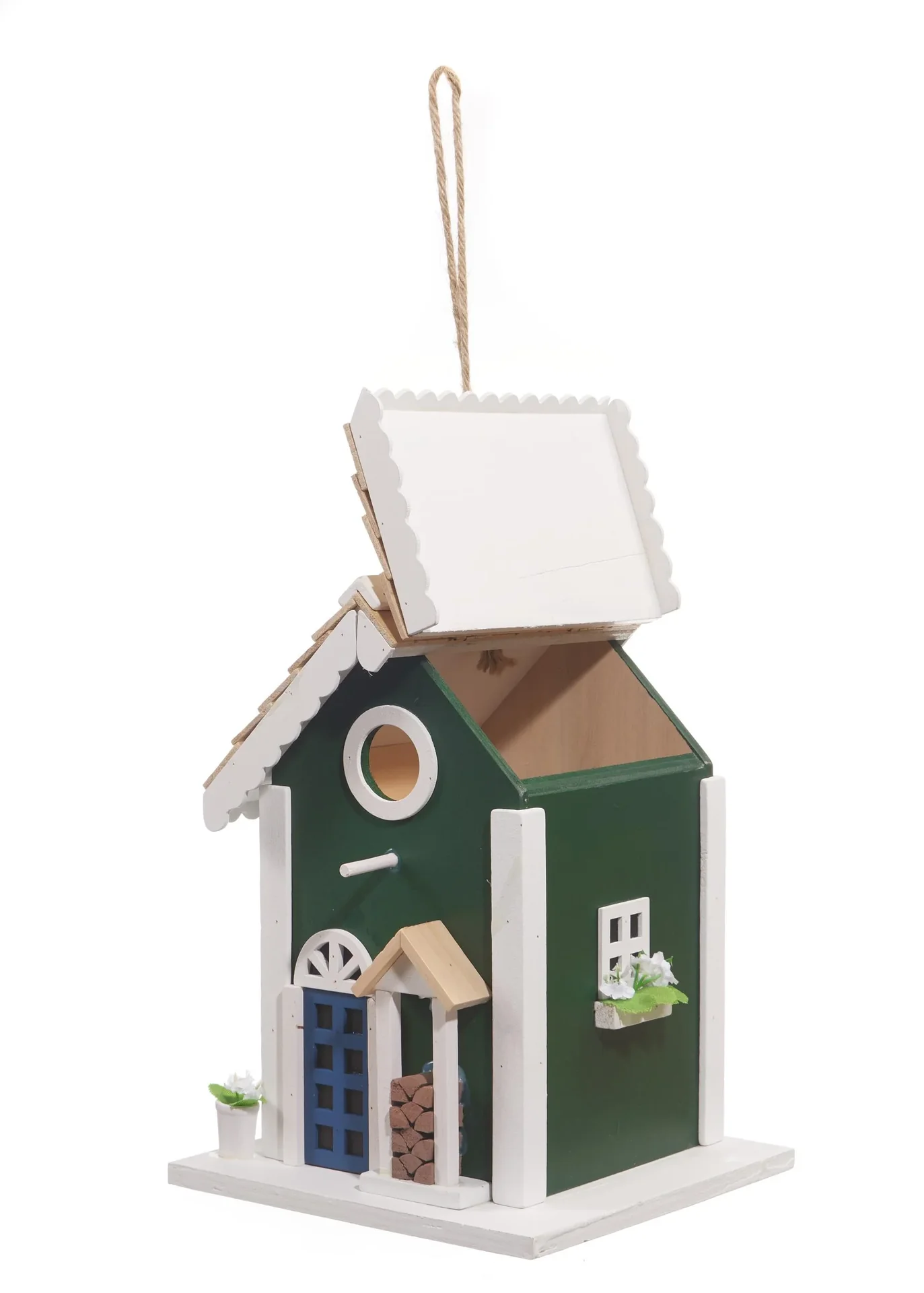 Meisen-Nistkasten "Sepp", grün - 1