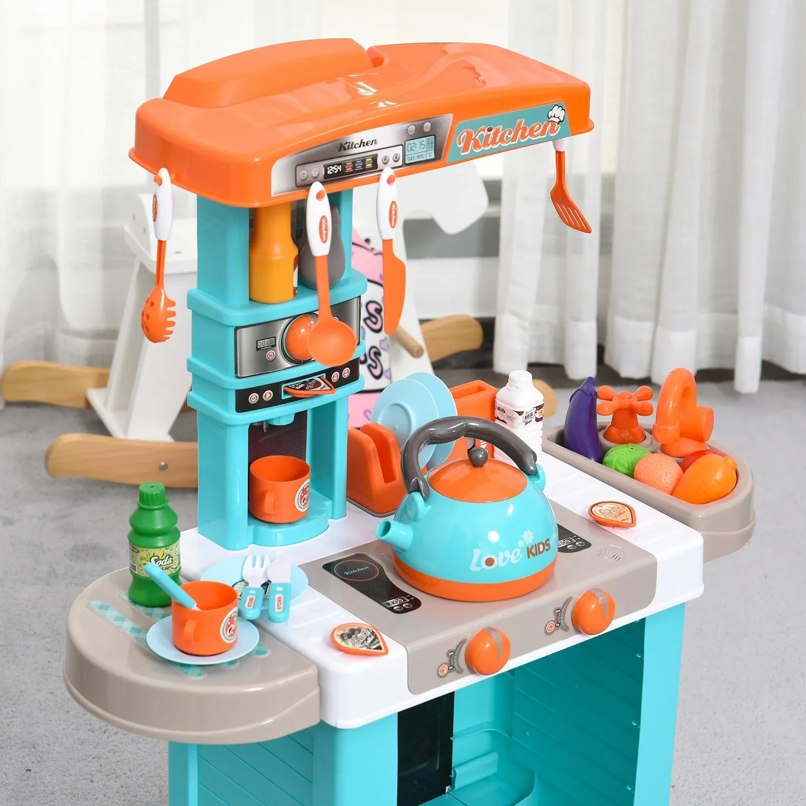 Kinderspielküche mit Licht- und Soundeffekten - 2