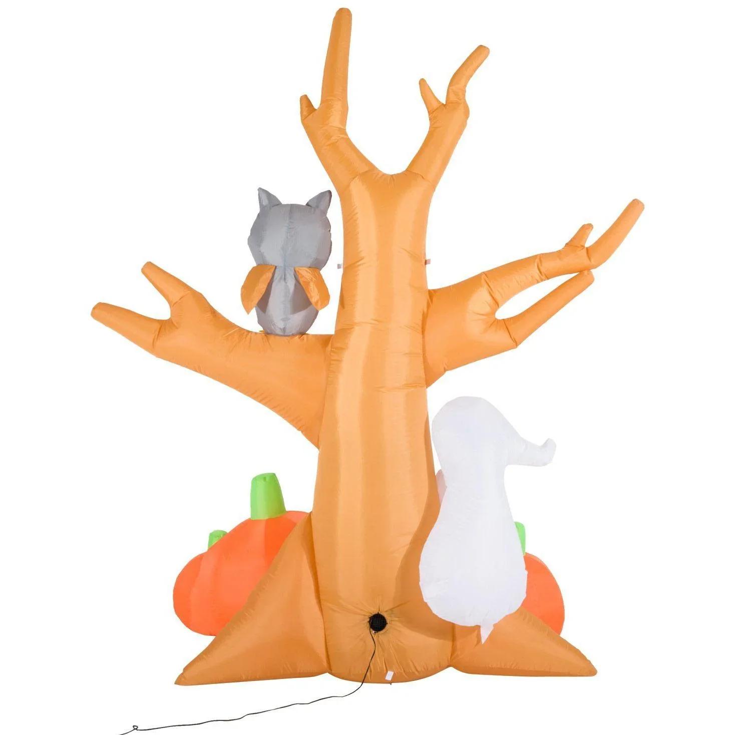 Halloween aufblasbarer Spukbaum mit Beleuchtung 240 cm - 0