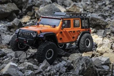 1:10 Green Power Elektro Modellauto RC Crawler "SHERPA CR3.4" ORANGE 4WD RTR - 6