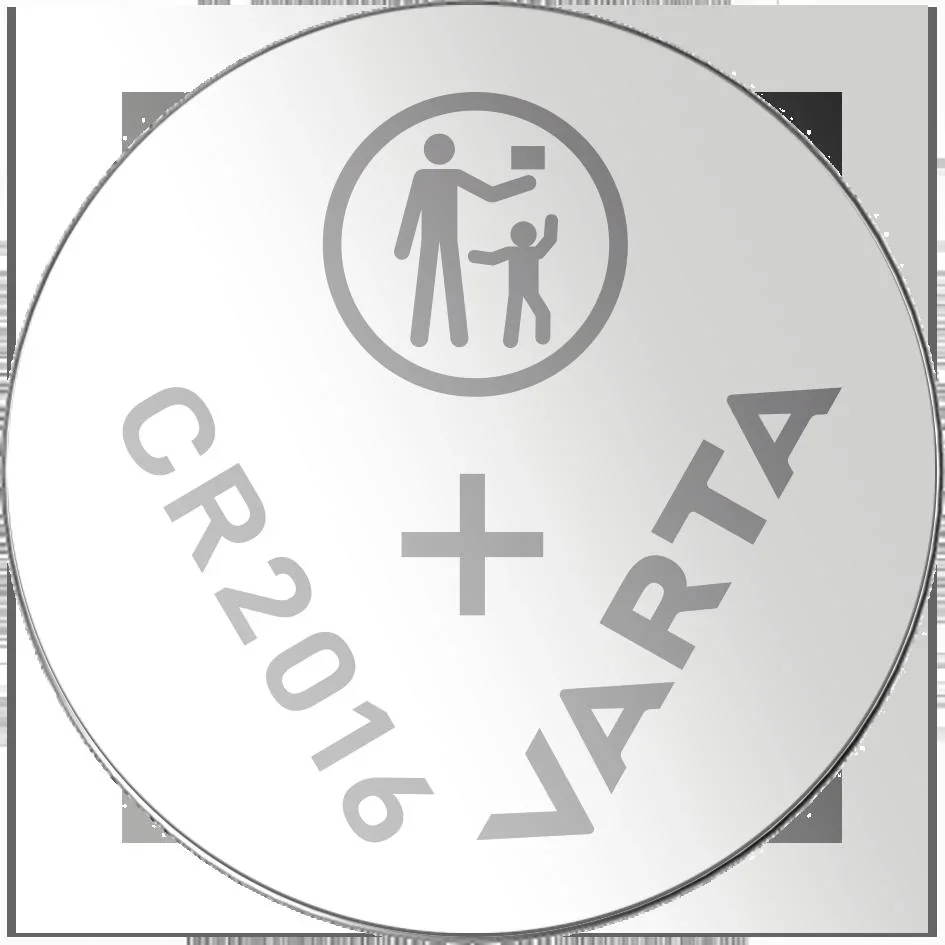 Lithium Knopfzelle CR2016 - 1 Stück - 1