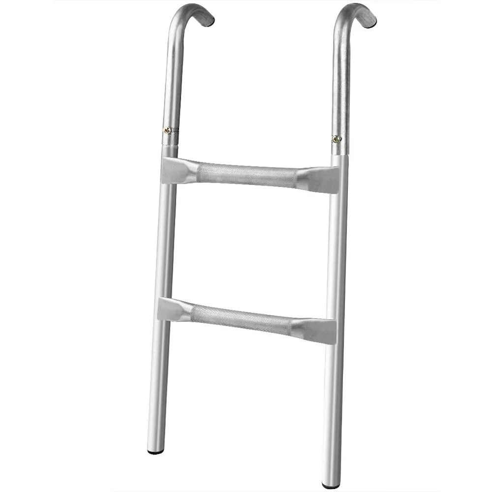 Trampolintreppe 76 cm / 2 Metallstufen - 1