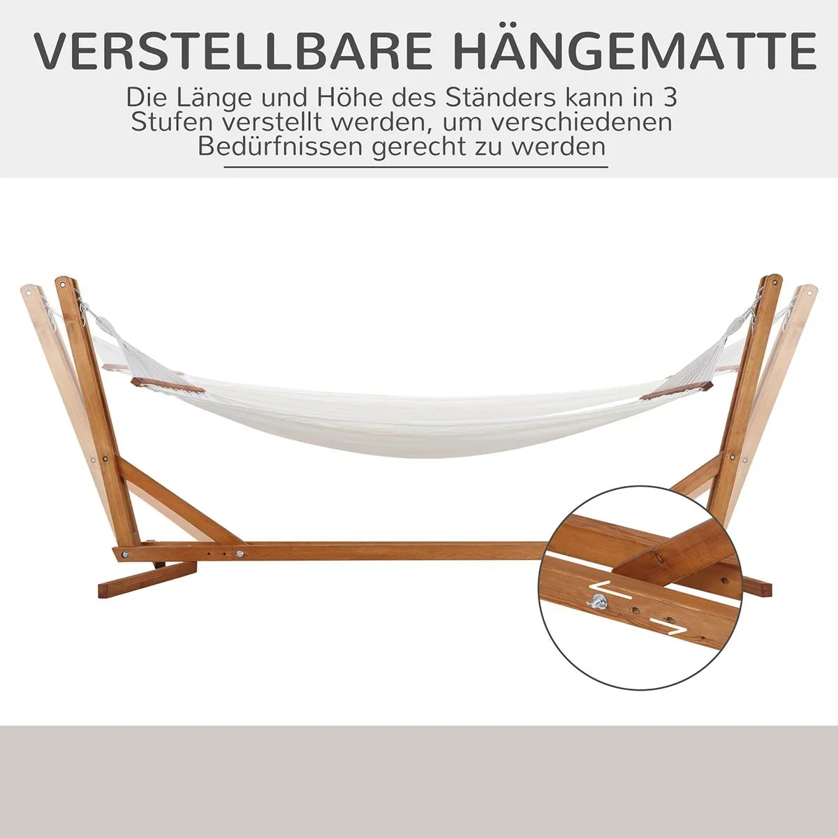 Zwergkaninchenstall mit Freilaufgehege, Kleintierstall, Massivholz, Multifunktional, Orange, 180 x 90 x 48 cm - 2