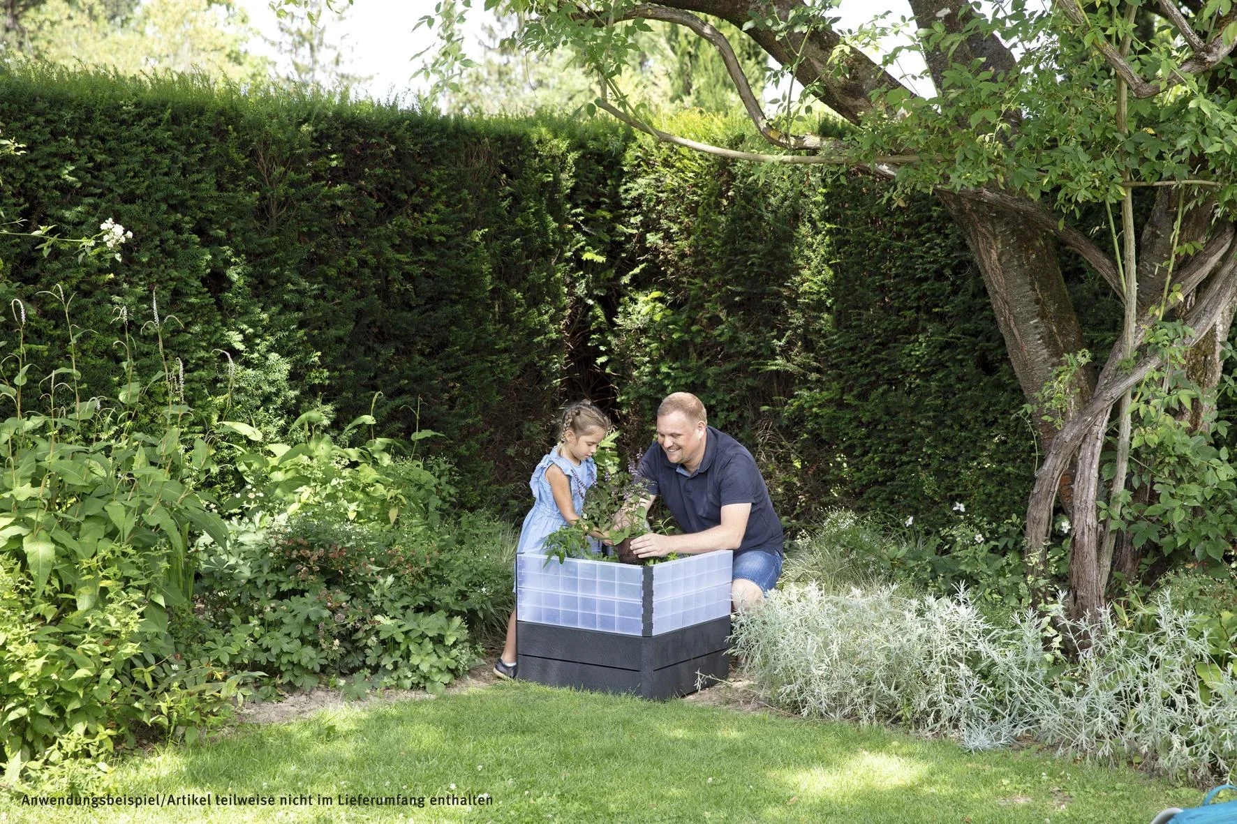 Wachstumsmodul für "Ergo Quadro" Hochbeet, Größe S - 1