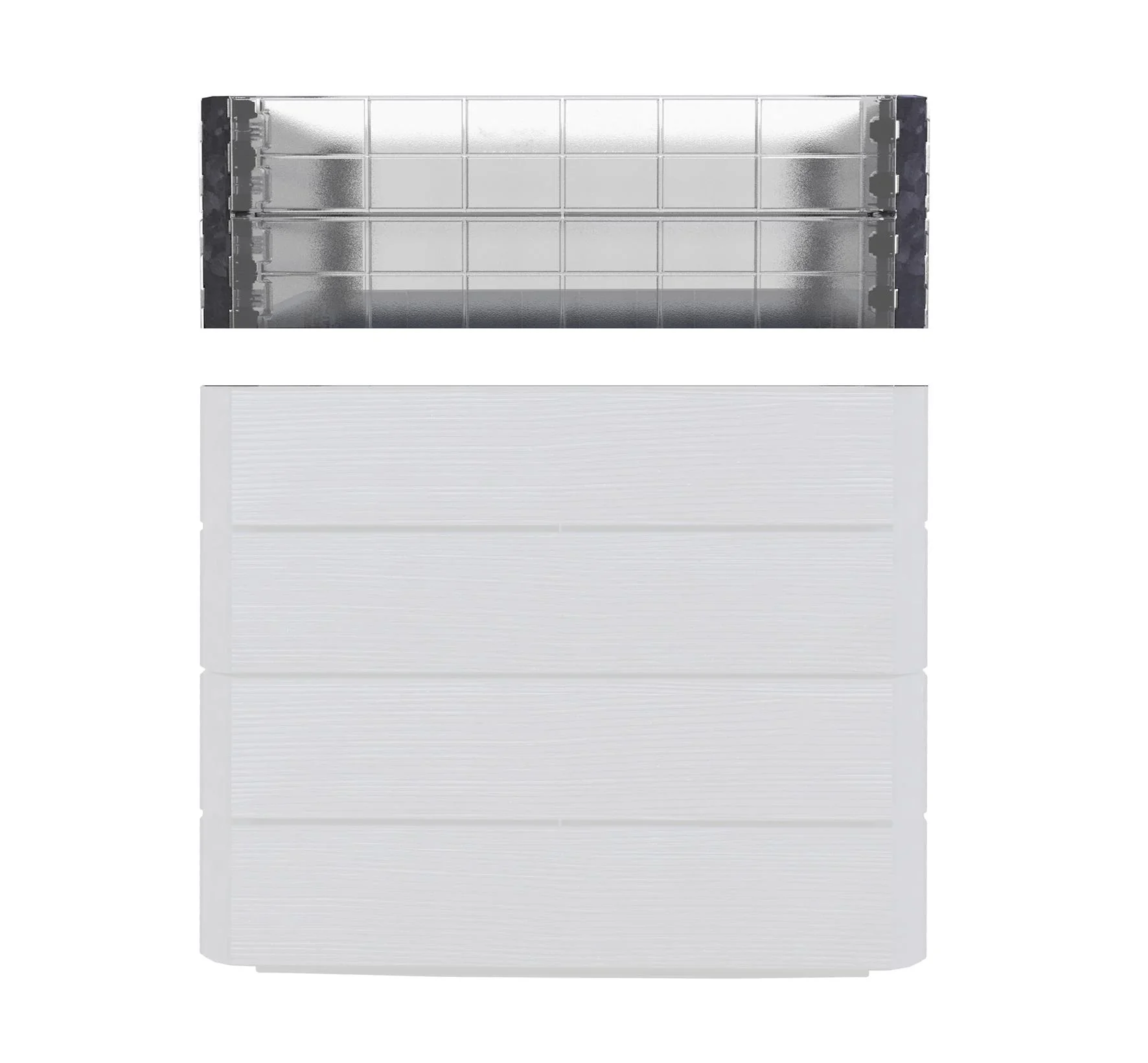 Wachstumsmodul für "Ergo Quadro" Hochbeet, Größe S - 3