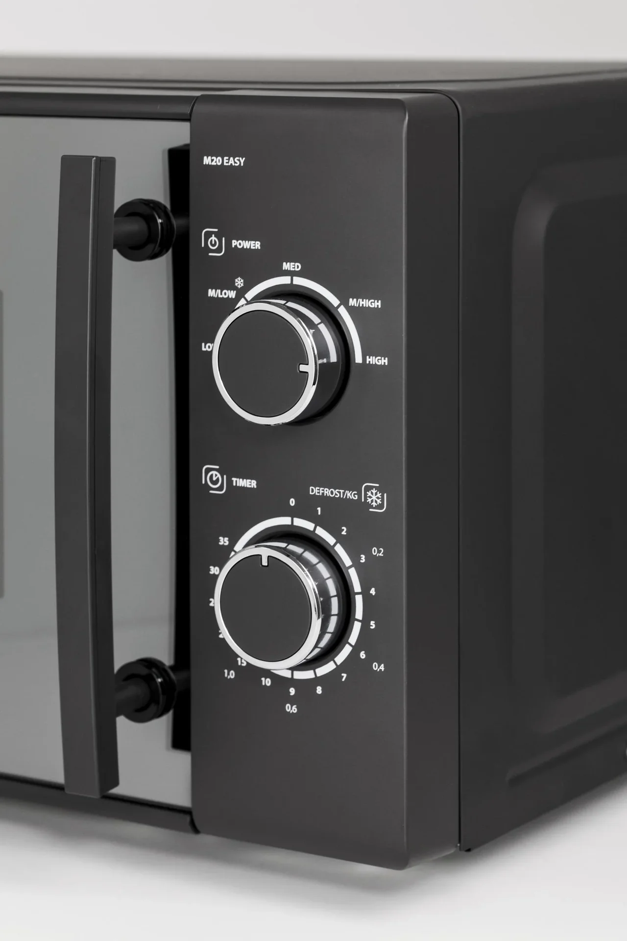 Mikrowelle „M 20 Easy“, Anthrazit, 20 Liter, 700 Watt - 2
