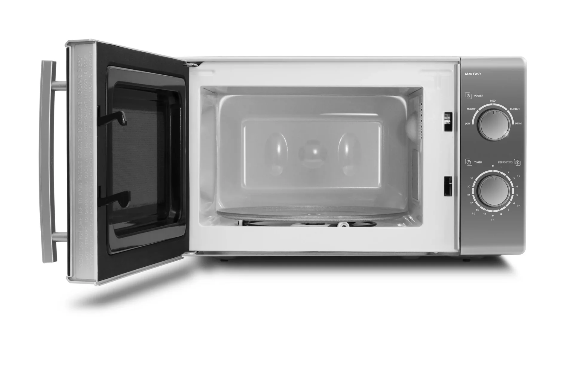 Mikrowelle „M 20 Easy“, Anthrazit, 20 Liter, 700 Watt - 3