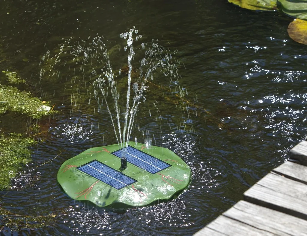 Solar Teichpumpe "Seerose" - 1